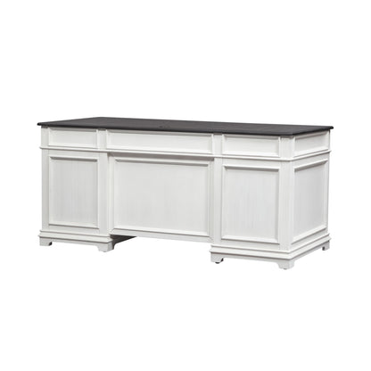 Allyson Park - Jr Executive Desk Top - White