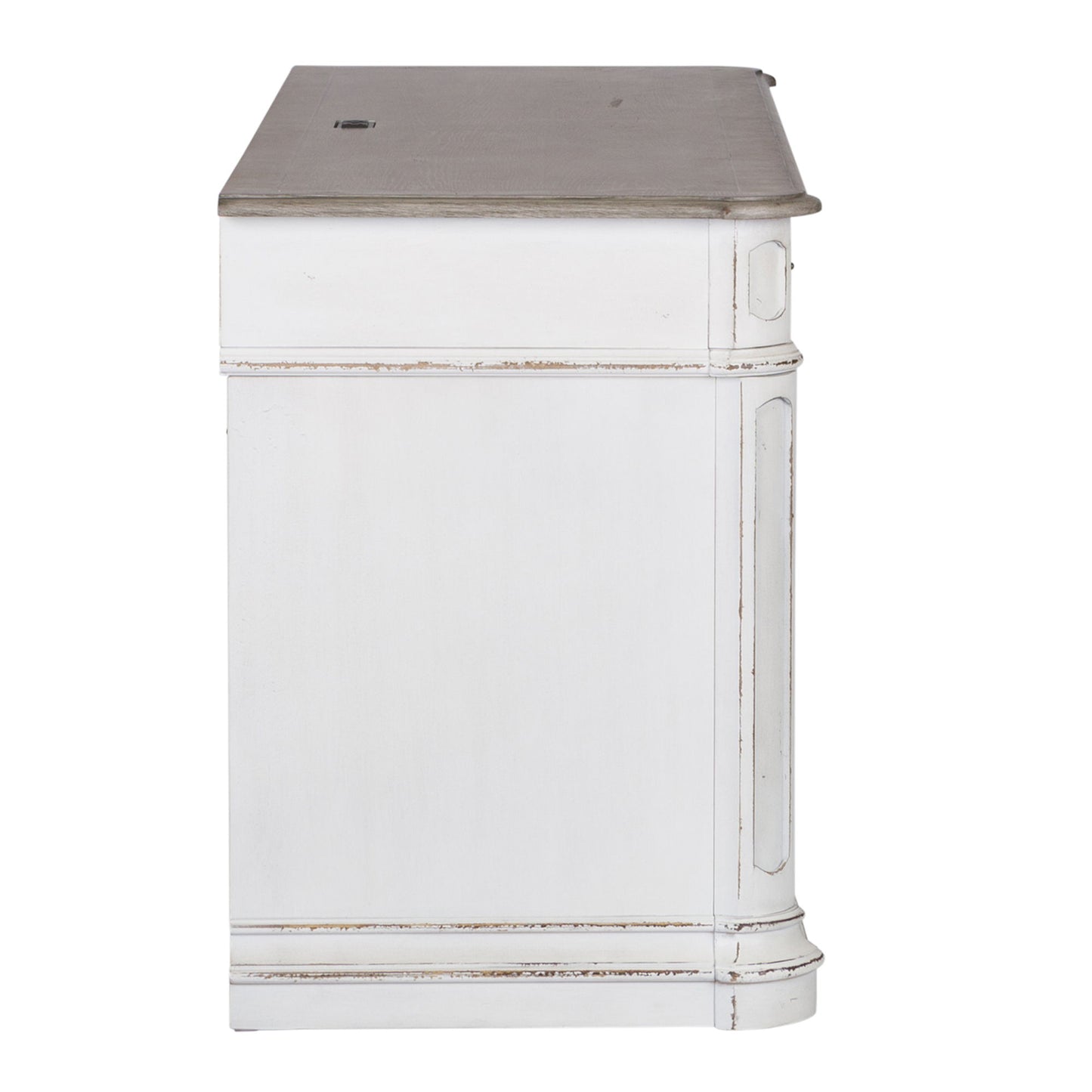 Magnolia Manor - Jr Executive Credenza Base - White