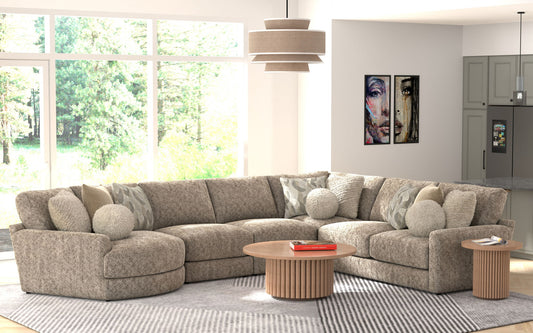 Turner - Armless Chair - Mushroom