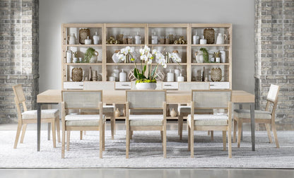 Biscayne - Round Table Top - Malabar With Alabaster Fronts