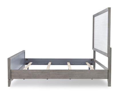 Terra Luna - Panel Headboard - King / California King - White Cloud & Nightfall