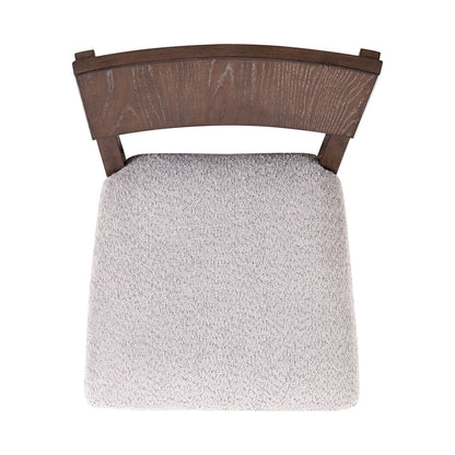 Cascade Falls - Panel Back Side Chair (RTA) - Brown