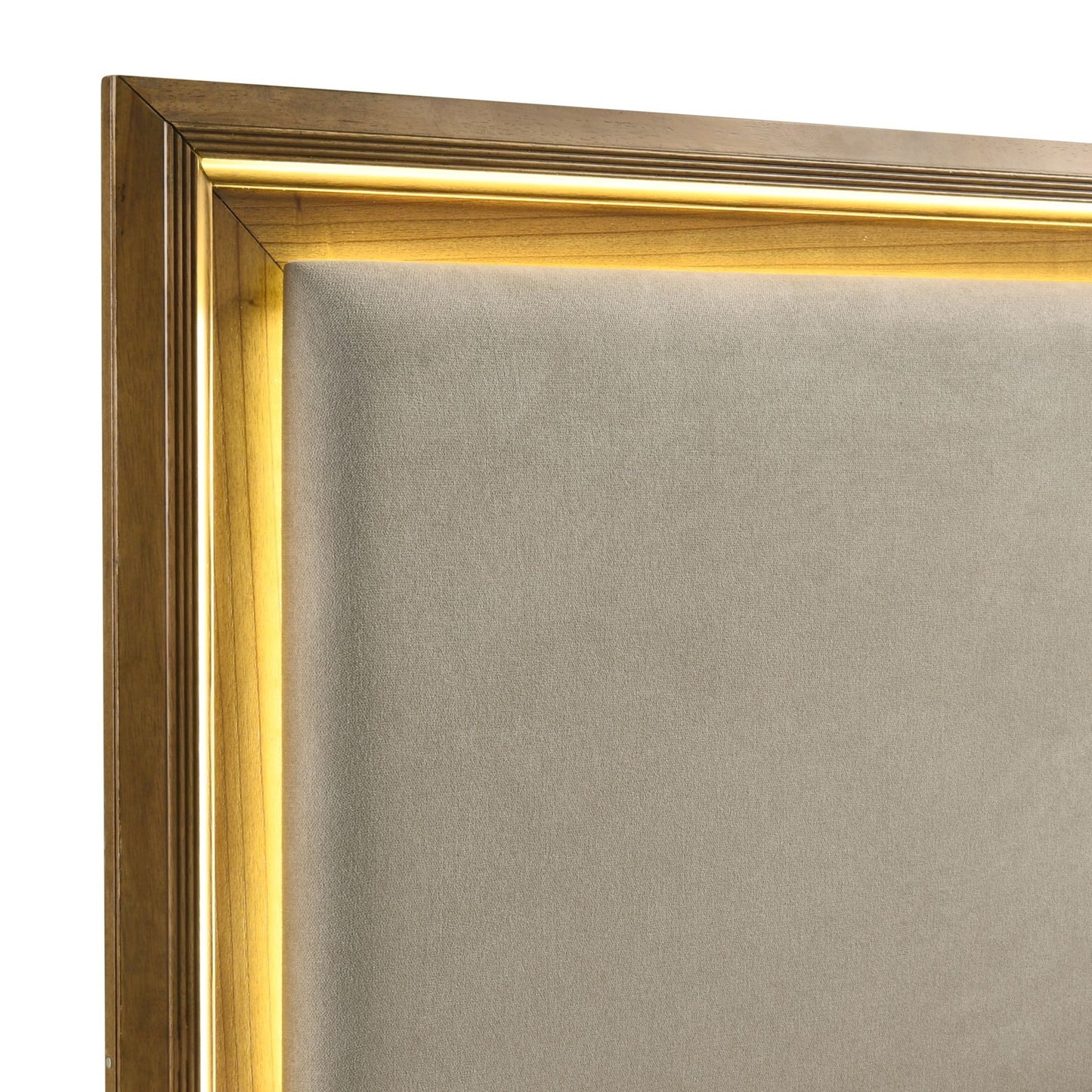 Harmony - Upholstered Storage Bedroom Set With LED