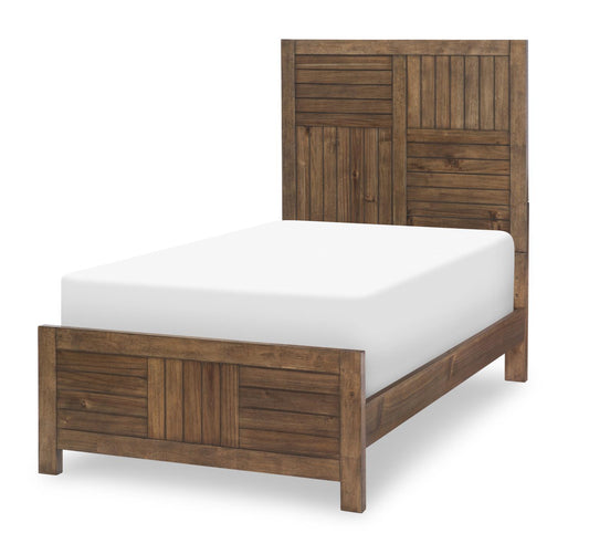 Summer Camp - Panel Headboard - Twin - Tree Brown
