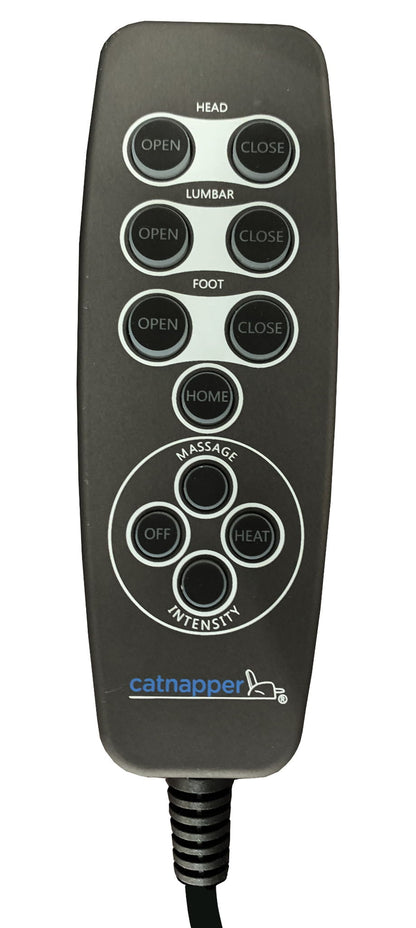 Flynn - Power Lay Flat Recliner With Power Adjustable Headrest & Lumbar And Dual Heat & Massage - Fig