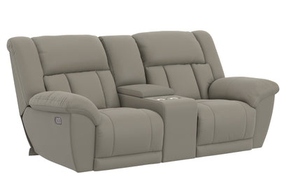 Sentinel - Lay Flat Reclining Loveseat With Extended Ottoman