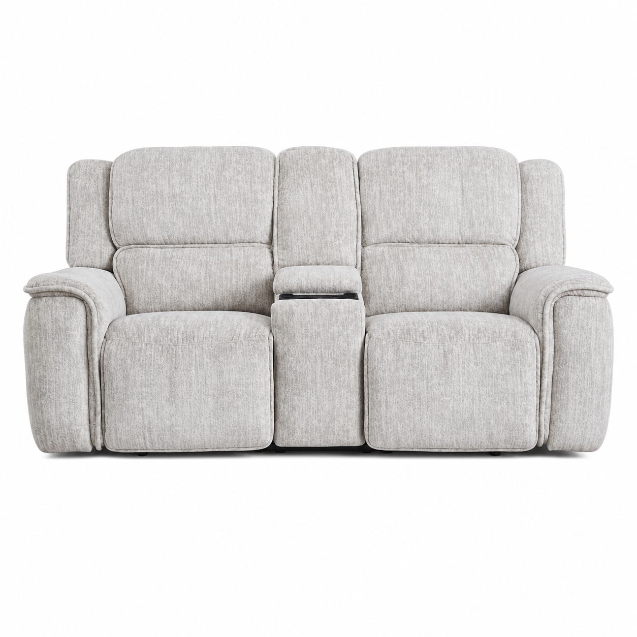Clayton - Loveseat With Console P3 & ZG - Galactic Parchment