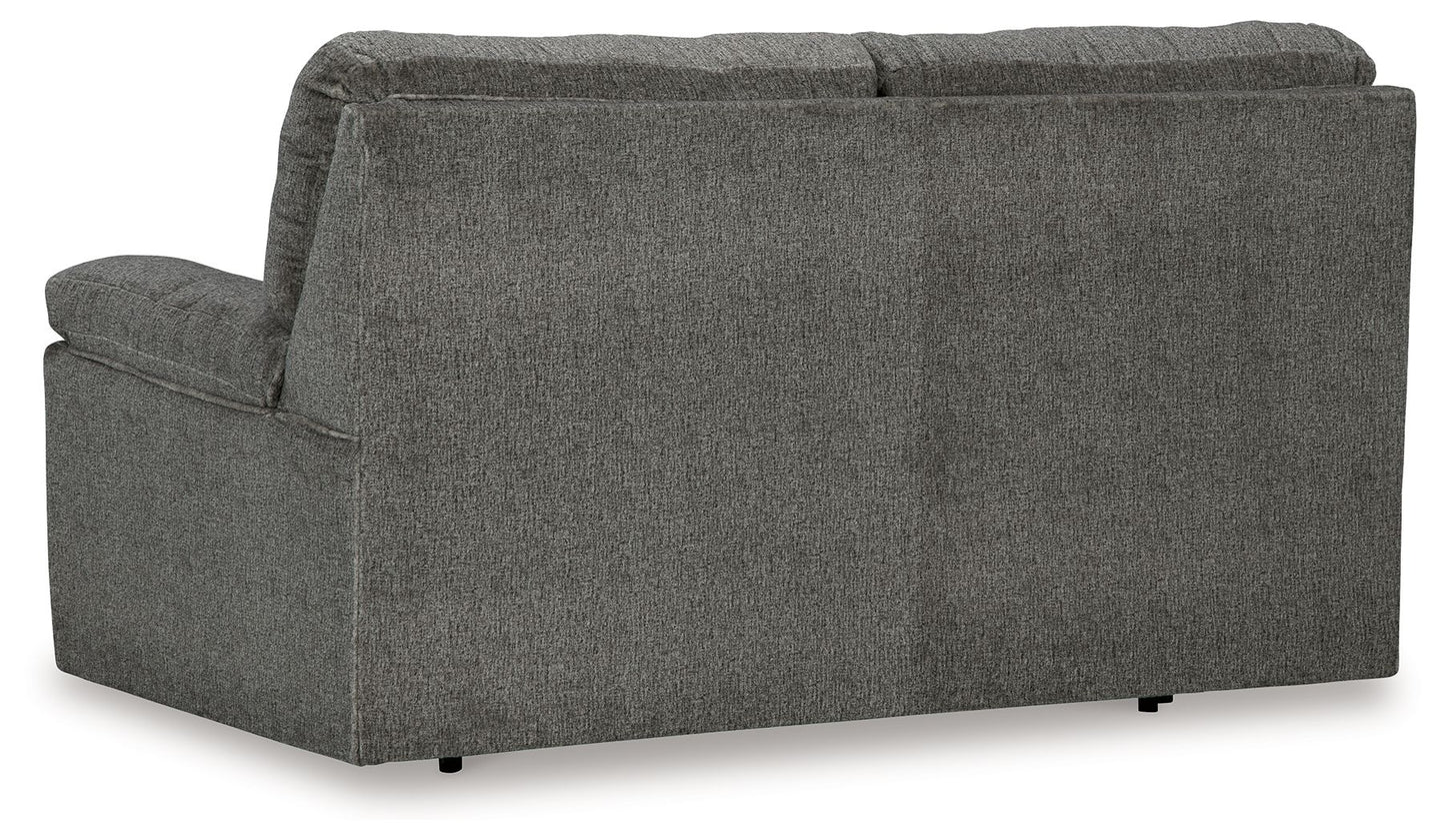 Bindura - Glider Loveseat - Mineral