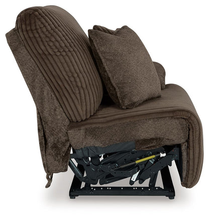 Top Tier - Raf Zero Wall Recliner - Chocolate
