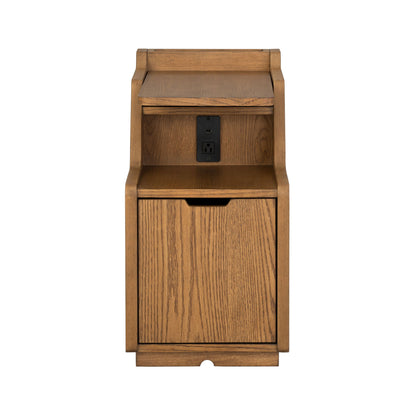 Sidekick - Smart Side Table - Light Brown