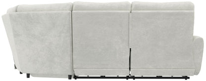 Majesty - Power Deep Seat LSF Reclining Loveseat - White
