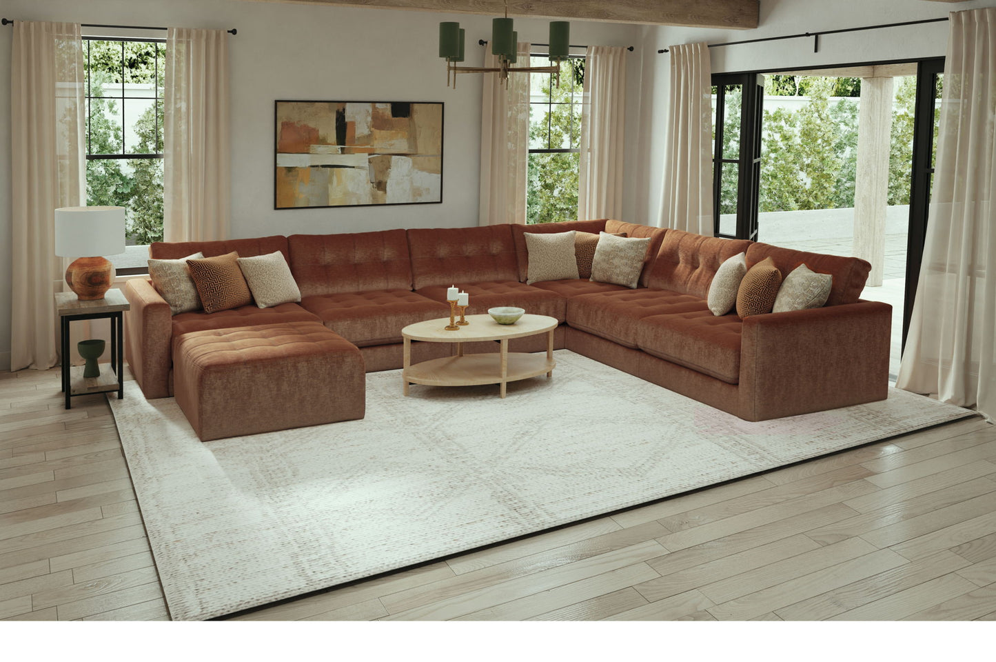 Kingston - Cocktail Ottoman