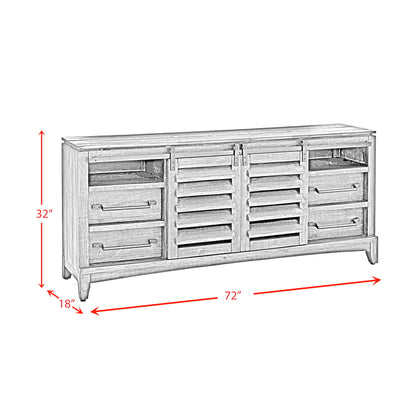 Preston - Bookshelf - Gray