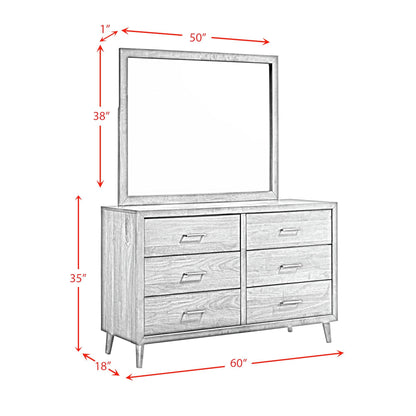 Malibu - 6-Drawer Dresser