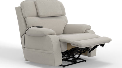 Dreamtime - 48" Power Headrest Power Lay Flat Recliner With CR3 Heat/Massage/Zero Gravity