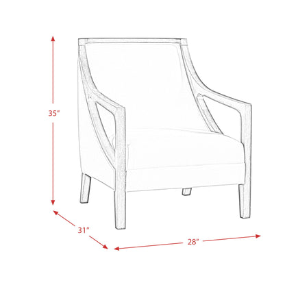 Hopkins - Chair With White Wash Arm