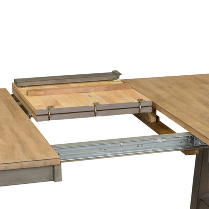 Lindsey Farm - Trestle Table Top - Dark Gray