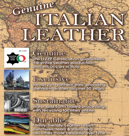 Wembley - Italian Leather Match Wedge - Steel