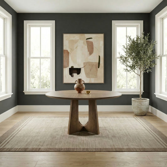 Hendrix Place - Round Pedestal Table Top - Natural