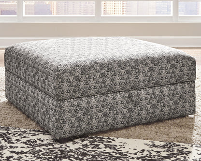 Kellway - Ottoman With Storage - Bisque