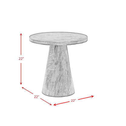 Bellini - Round Occasional End Table