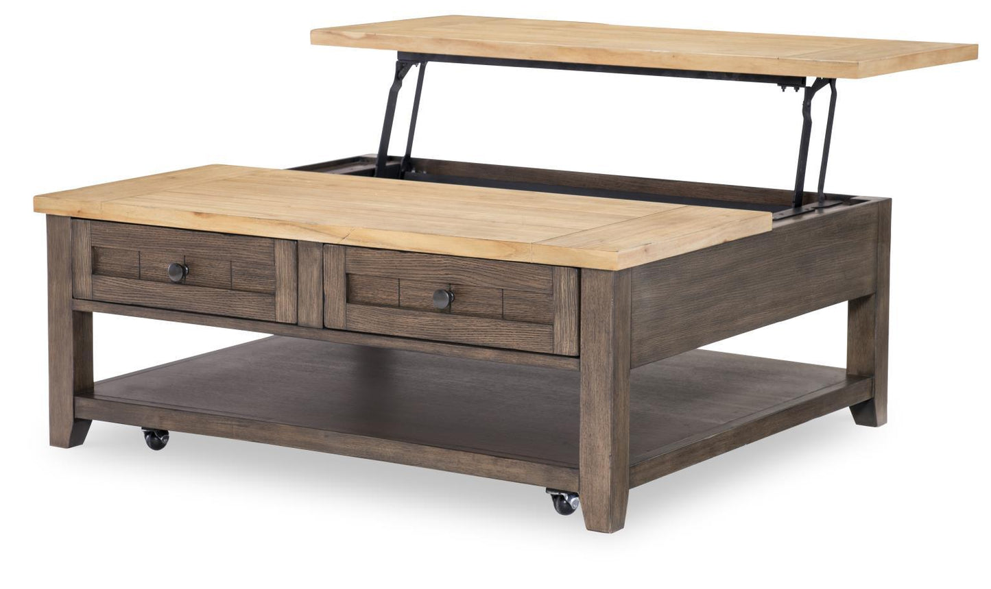 XXX's And OOO's - Cocktail Table - Two Tone