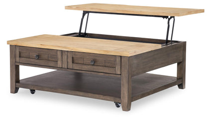 XXX's And OOO's - Cocktail Table - Two Tone