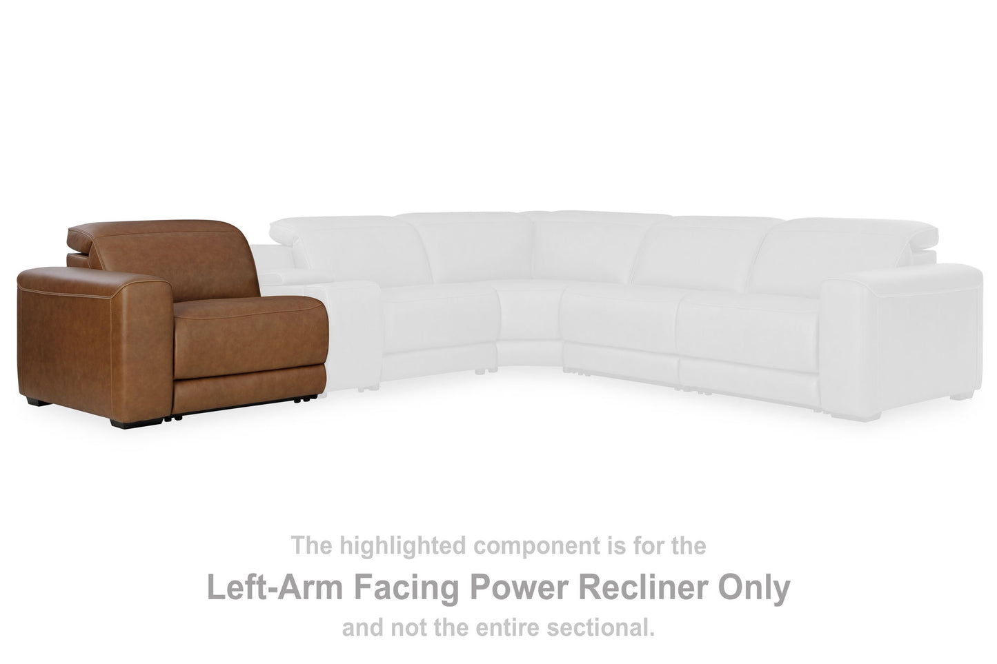 Magic Man - LAF Zero Wall Power Recliner - Caramel