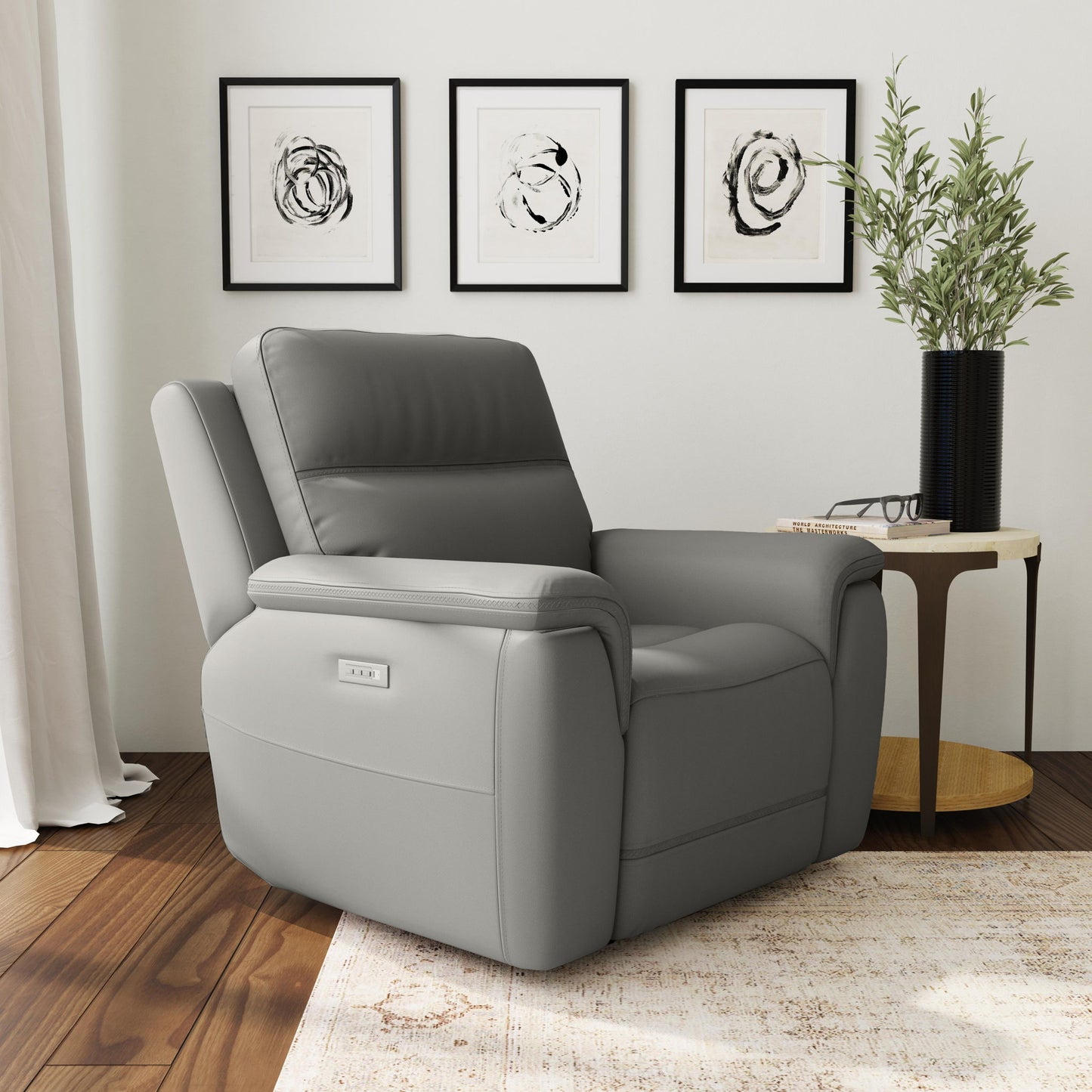 Sawyer - Power Recliner With Power Headrest & Lumbar