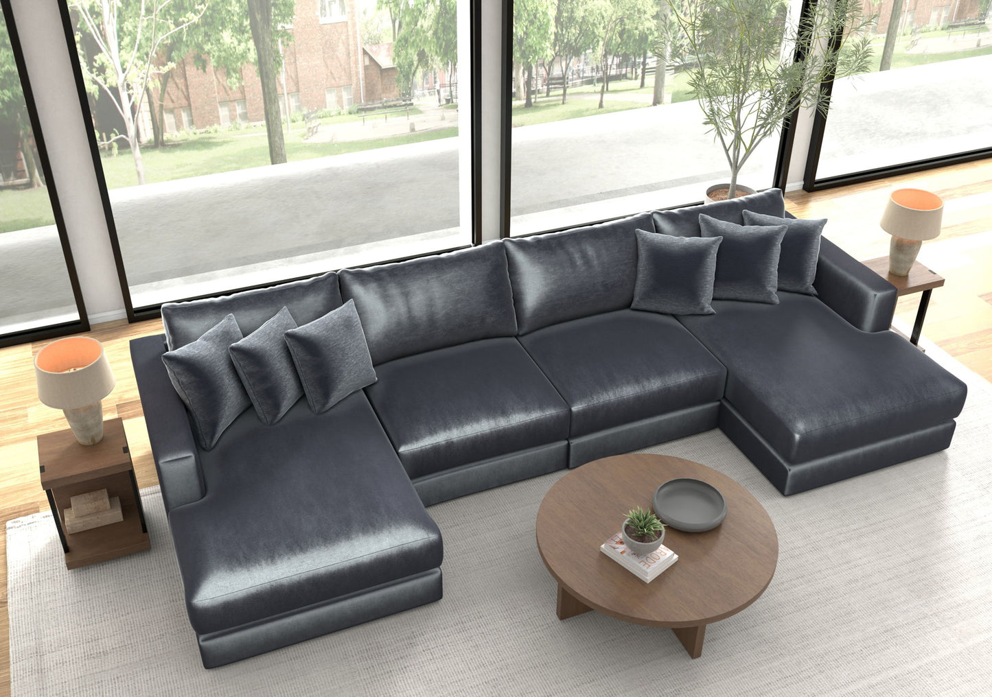 Remington - LSF Chaise - Slate