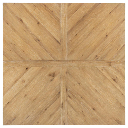 Torrance - Square Dining Table - Aged Driftwood