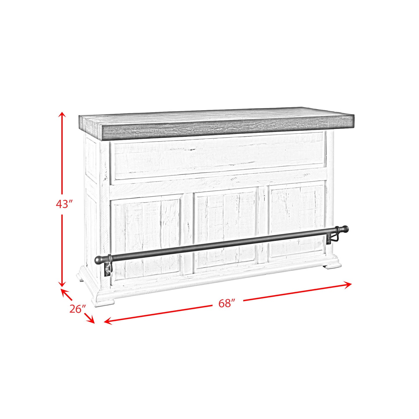 Crawford - Chest - Gray