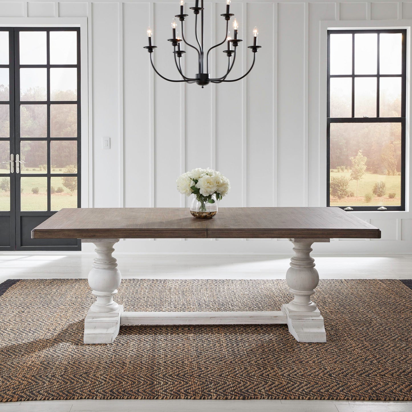 River Place - Trestle Table Top - White