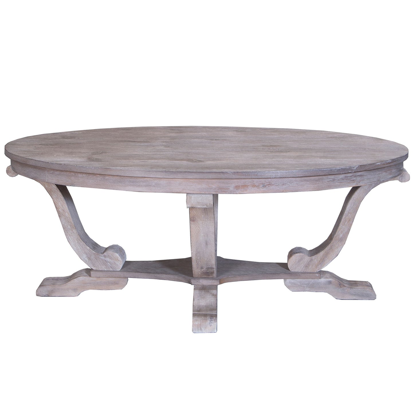 Graystone Mill - Oval Cocktail Table - Graystone