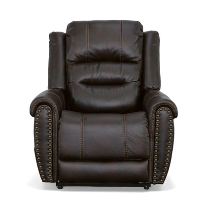 Oscar - Power Lift Recliner With Right-Hand Control & Power Headrest - Molasses