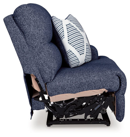 Acklen Place - Raf Zero Wall Power Recliner - Navy