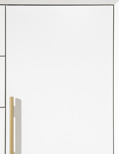 Melrose - Dresser - Cloud White And Desert Oak