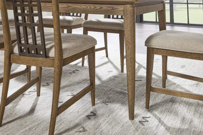 Beacon Hill - Rectangular Dining Table With Leaf - Dusted Barley