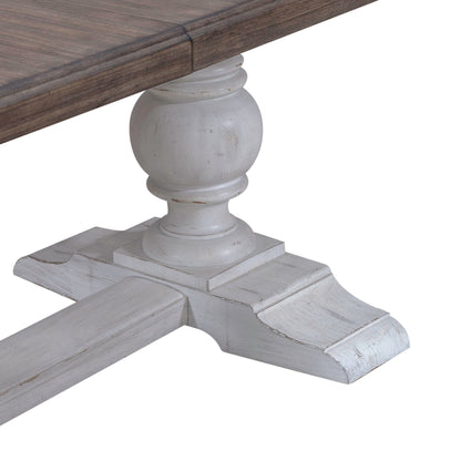 River Place - Trestle Table - White