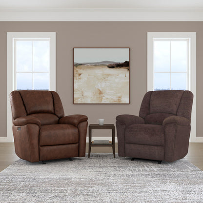 Plush - Recliner - Tavern Brown