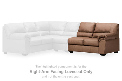 WillowBend - RAF Loveseat - Caramel