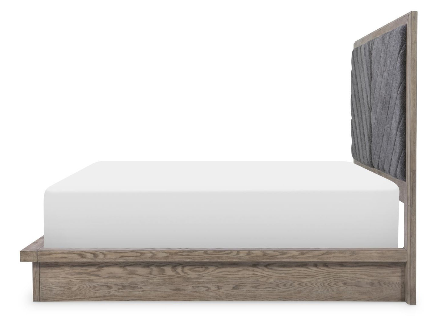 Halifax - Upholstered Headboard King / California King - Flax And Java