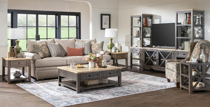 XXX's And OOO's - Cocktail Table - Two Tone