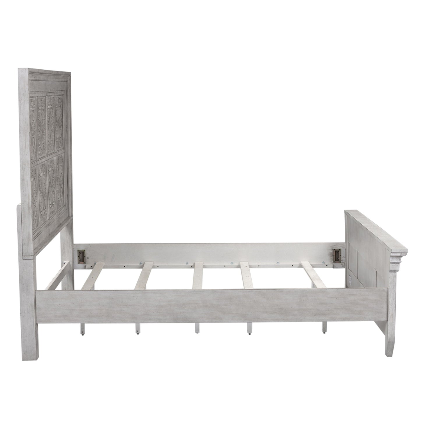 Heartland - King California Panel Bed - White