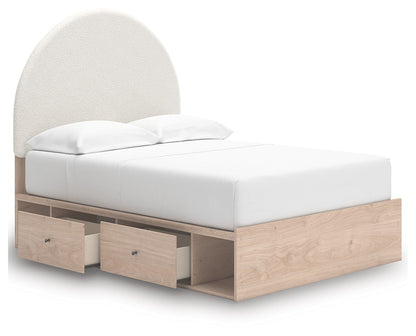 Arloster - Upholstered Panel Bed