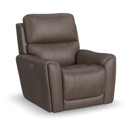 Carter - Power Recliner With Power Headrest & Lumbar - Cappuccino