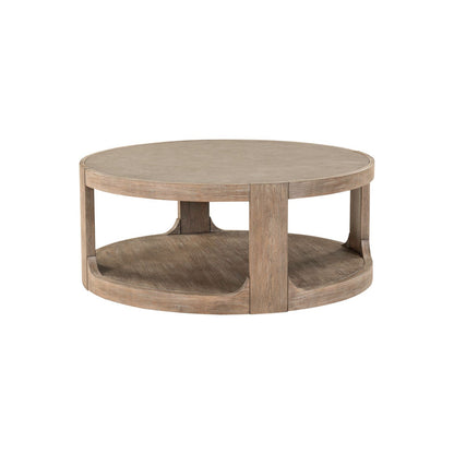 South Bend - Round Cocktail Table - Brown