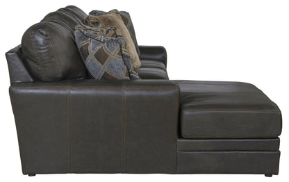 Denali - Italian Leather Match Sectional