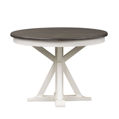 Allyson Park - Single Pedestal Table Top - White