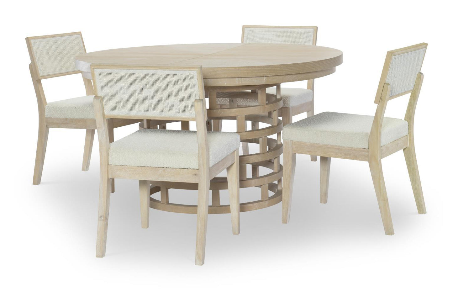 Biscayne - Round Table - Malabar With Alabaster Fronts